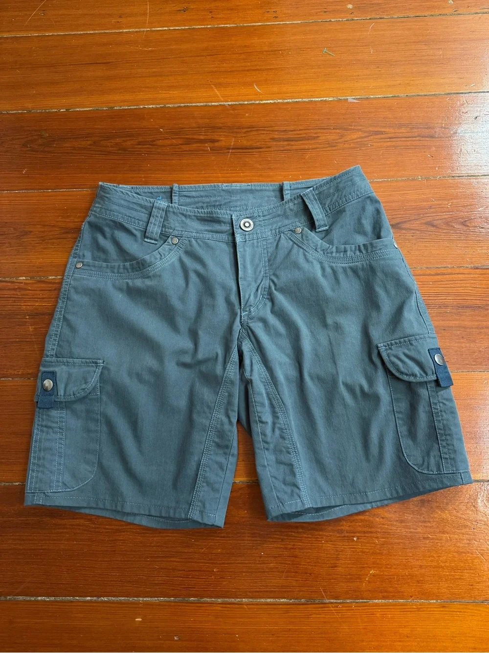 Kuhl Splash 8” Outdoor Hiking Camping Cargo Shorts Sz 4 💚🍄